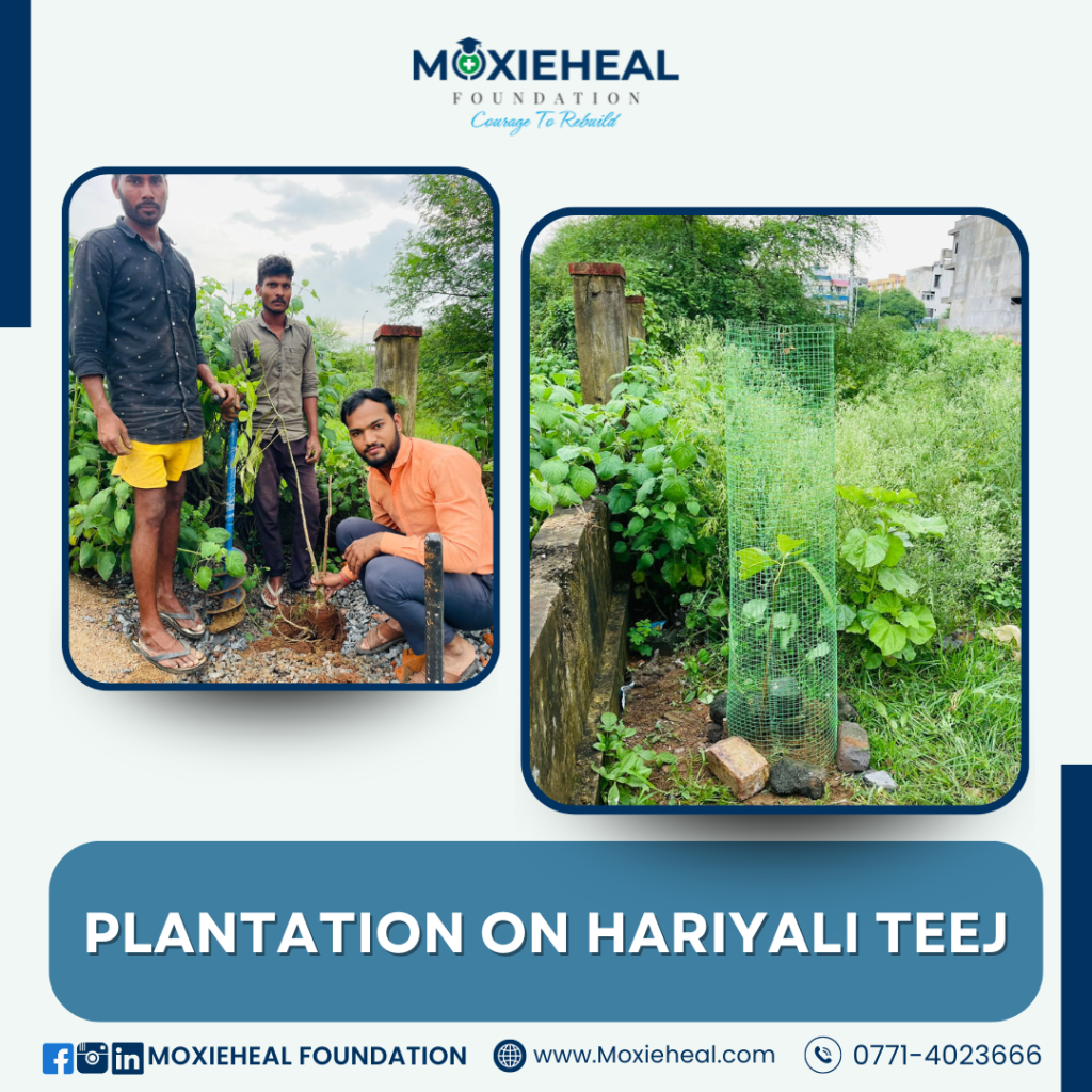 Moxieheal: Haryali Teej Plantation 2024: A Step Towards a Greener Tomorrow