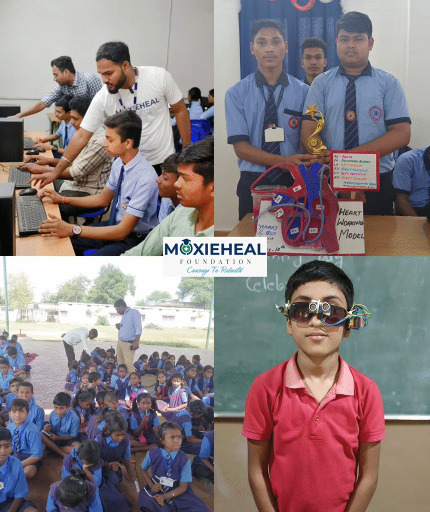 AI Workshop Conducted by Moxieheal Foundation, a best Education NGO in Chhattisgarh.