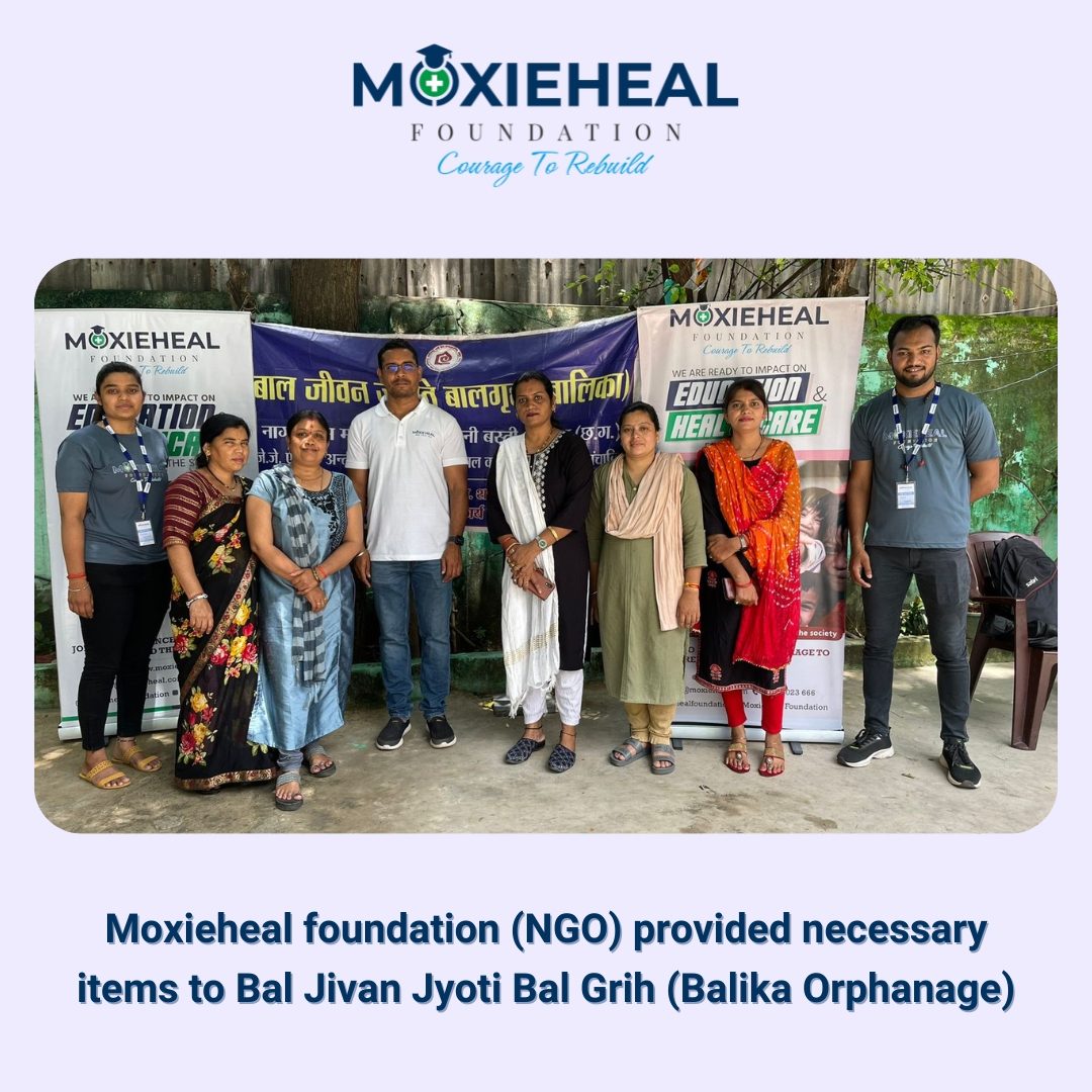 Awareness session & fun activity for the mentally disturbed girls by Moxieheal Foundation, NGO in Chhattisgarh
